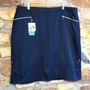 Oxford golf blue skort